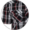 image:imageGioberti Mens Western Cowboy Short Sleeve Shirt with Snap Buttons724w Blackred
