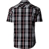 image:imageGioberti Mens Western Cowboy Short Sleeve Shirt with Snap Buttons724w Blackred