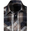 image:imageGioberti Mens Western Cowboy Short Sleeve Shirt with Snap Buttons727w Khakinavy