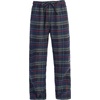 image:imageGioberti Mens Yarn Dye Brushed Flannel Pajama Pants Elastic Waist1069  Navy  Gray  Turquoise  Red Highlight