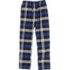 image:imageGioberti Mens Yarn Dye Brushed Flannel Pajama Pants Elastic Waist38  Blue  Black