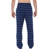 image:imageGioberti Mens Yarn Dye Brushed Flannel Pajama Pants Elastic Waist79  Black  Blue Checkered
