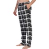 image:imageGioberti Mens Yarn Dye Brushed Flannel Pajama Pants Elastic Waist90  Black  Charcoal  White Highlight