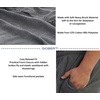 image:imageGioberti Mens Yarn Dye Brushed Flannel Pajama Pants Elastic WaistHeather Charcoal