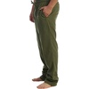 image:imageGioberti Mens Yarn Dye Brushed Flannel Pajama Pants Elastic WaistHeather Olive