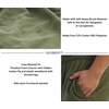 image:imageGioberti Mens Yarn Dye Brushed Flannel Pajama Pants Elastic WaistHeather Olive