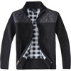 image:imageGioberti Boys Knitted Full Zip Cardigan Sweater with Soft Brushed Flannel LiningBlack