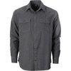 image:imageGioberti Men 100 Cotton Western Flannel Plaid Shirt wSnapon ButtonHeather Charcoal