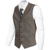 11 - Khaki Herringbone