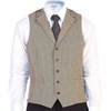 27 - Tan Herringbone