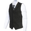 47 - Charcoal Herringbone
