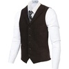 48 - Brown Herringbone