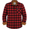 48 - Black / Red Checkered