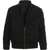 image:imageGioberti Mens Faux Suede Bomber Jacket with Warm Light Inner PaddingBlack