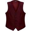 image:imageGioberti Mens Formal Suit Vest Fit for Business or Casual DressBurgundy