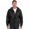 image:imageGioberti Mens Waterproof Rain Jacket With Mesh Lining and Carrying BagBlack