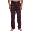 image:imageGioberti Mens Yarn Dye Brushed Flannel Pajama Pants Elastic Waist102  Red  Navy