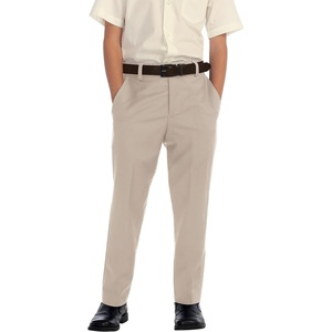 image:imageGioberti Boys Flat Front Dress PantsBeige