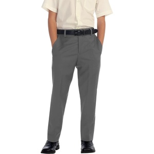 image:imageGioberti Boys Flat Front Dress PantsGray