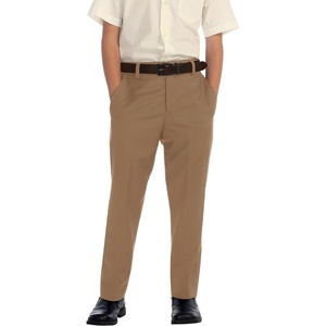 image:imageGioberti Boys Flat Front Dress PantsKhaki