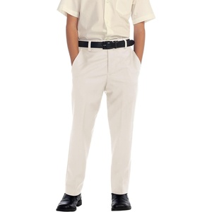 image:imageGioberti Boys Flat Front Dress PantsOffwhite