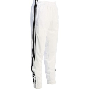image:imageGioberti Mens Athletic Track Pants with Ribbed Zipper Ankle CuffWhite