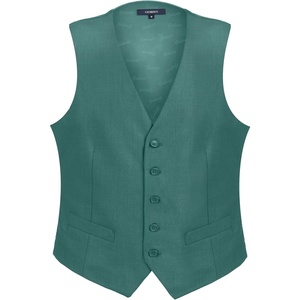 image:imageGioberti Mens Formal Suit Vest Fit for Business or Casual DressForest Green