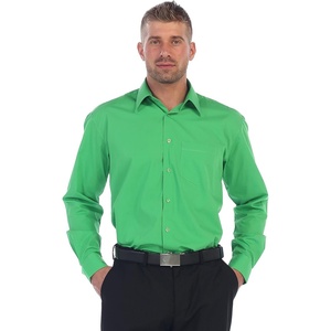 image:imageGioberti Mens Long Sleeve Solid Dress ShirtGreen