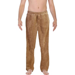 image:imageGioberti Mens Super Soft Plush Pajama PantsCamel