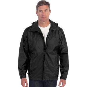 image:imageGioberti Mens Waterproof Rain Jacket With Mesh Lining and Carrying BagBlack