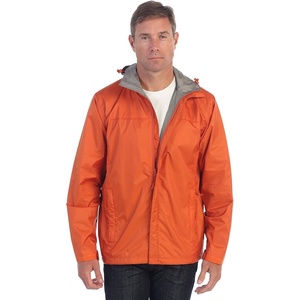 image:imageGioberti Mens Waterproof Rain Jacket With Mesh Lining and Carrying BagOrange