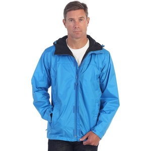 image:imageGioberti Mens Waterproof Rain Jacket With Mesh Lining and Carrying BagTurquoise