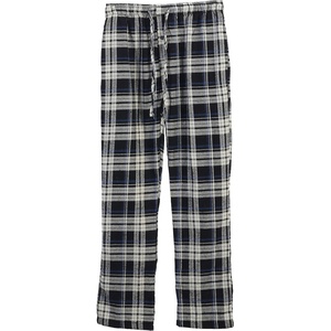 image:imageGioberti Mens Yarn Dye Brushed Flannel Pajama Pants Elastic Waist28  Black  Blue Stripe