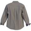 image:imageGioberti Mens 100 Cotton Brushed and Soft Twill Shirt Jacket with Flannel LiningGray