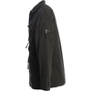 image:imageGioberti Mens 100 Cotton Casual Outerwear Twill Multi Pocket Cargo Shirt JacketCharcoal