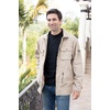 image:imageGioberti Mens 100 Cotton Casual Outerwear Twill Multi Pocket Cargo Shirt JacketNavy
