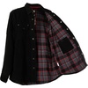 image:imageGioberti Mens 100 Cotton Extremely Soft Corduroy Shirt Jacket with Flannel LiningBlack
