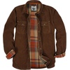 image:imageGioberti Mens 100 Cotton Extremely Soft Corduroy Shirt Jacket with Flannel LiningCamel