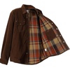 image:imageGioberti Mens 100 Cotton Extremely Soft Corduroy Shirt Jacket with Flannel LiningCamel