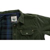 image:imageGioberti Mens 100 Cotton Extremely Soft Corduroy Shirt Jacket with Flannel LiningForest Green