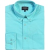 image:imageGioberti Mens 100 Cotton Long Sleeve Casual Twill Oxford ShirtAqua