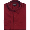 image:imageGioberti Mens 100 Cotton Long Sleeve Casual Twill Oxford ShirtBurgundy