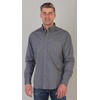 image:imageGioberti Mens 100 Cotton Long Sleeve Casual Twill Oxford ShirtGray