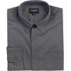 image:imageGioberti Mens 100 Cotton Long Sleeve Casual Twill Oxford ShirtGray