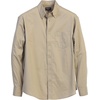 image:imageGioberti Mens 100 Cotton Long Sleeve Casual Twill Oxford ShirtKhaki