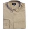 image:imageGioberti Mens 100 Cotton Long Sleeve Casual Twill Oxford ShirtKhaki