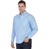 image:imageGioberti Mens 100 Cotton Long Sleeve Casual Twill Oxford ShirtLight Blue