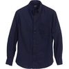 image:imageGioberti Mens 100 Cotton Long Sleeve Casual Twill Oxford ShirtNavy