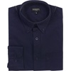 image:imageGioberti Mens 100 Cotton Long Sleeve Casual Twill Oxford ShirtNavy