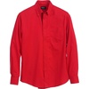 image:imageGioberti Mens 100 Cotton Long Sleeve Casual Twill Oxford ShirtRed